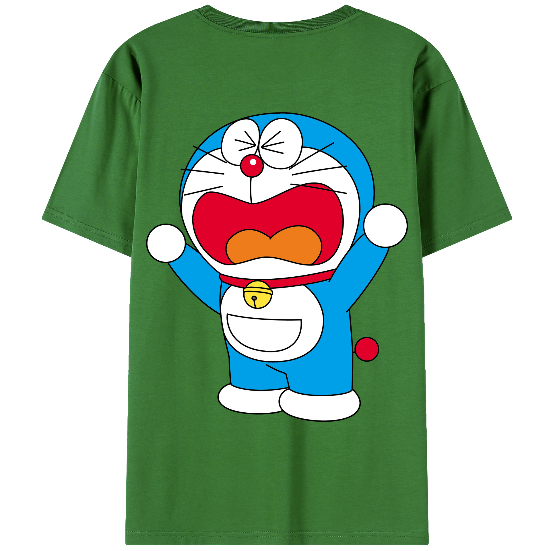 （画像用） ドラえもん Doraemon レディース半袖Tシャツ(バックプリント)